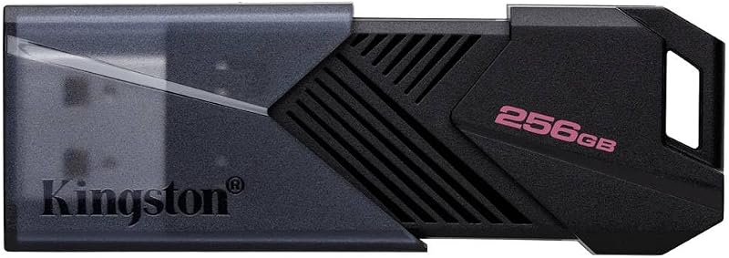 Kingston Technology Kingston 256GB USB 3.2 (Gen1) / 3.0 Slide DataTraveler Exodia Onyx DTXON 256GB | Compatible con macOS (v.10.15.x +) Compatible con Linux (v, unidad flash compatible con USB 3.2 Gen 1) Disponible en 256 GB, 4.4 +) y Chrome OS