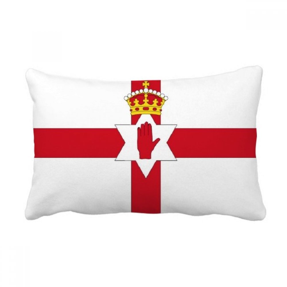 Cadeau Irlande du Nord coussin lombaire thématique pour anniversaire et fêtes