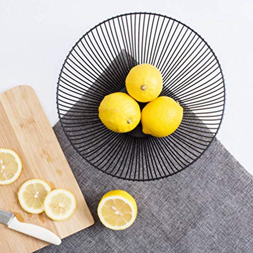 BESPORTBLE cesta de frutas ferro tigela de frutas para lanche prato de armazenamento de vegetais par