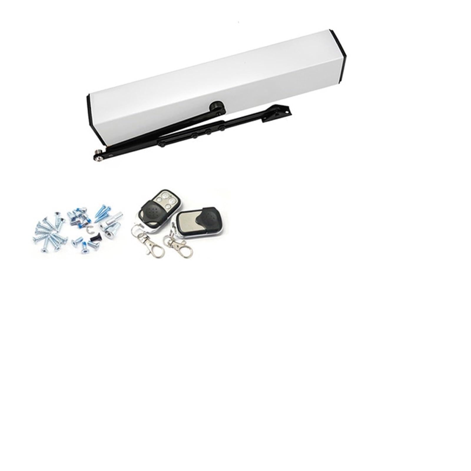 Rsgxlfqzvak Push Arm 220V Automatic Gate Opener, Automatic Swing Sliding Garage Gate Door Opener Operator Electric Closer With Remote Control Access(Push Arm 220V)
