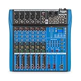 Effetti DSP integrati avanzati: con 6 canali, sblocca l'audio da studio con i 16 effetti DSP integrati di BEKBOES. Nessun attrezzo esterno necessario per miglioramenti ricchi come eco, riverbero e distorsione. Manipolazione del suono pura e senza interruzioni a portata di mano.