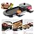 SEAAN Hot Pot with Grill, Electric Indoor Shabu Shabu Pot Korean bbq Grill Smokeless, Separate Dual Temperature Control, Capacity for 2-12 People, 110V