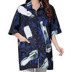 Ropa De Trabajo Uniformes Ropa De Trabajo Uniforme De Salón a Prueba Chaleco De Estilista Capa De Corte De Pelo Chaqueta De Vestir Bata Especial Estilista Capa De Personal Delantal Dedicado Tela