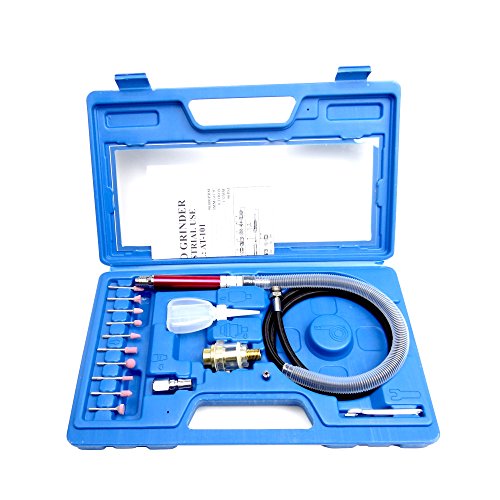 Hanperal 16PCS Air Micro Die Grinder Kit, Mini Pencil Polishing Rotary Cutting Tool