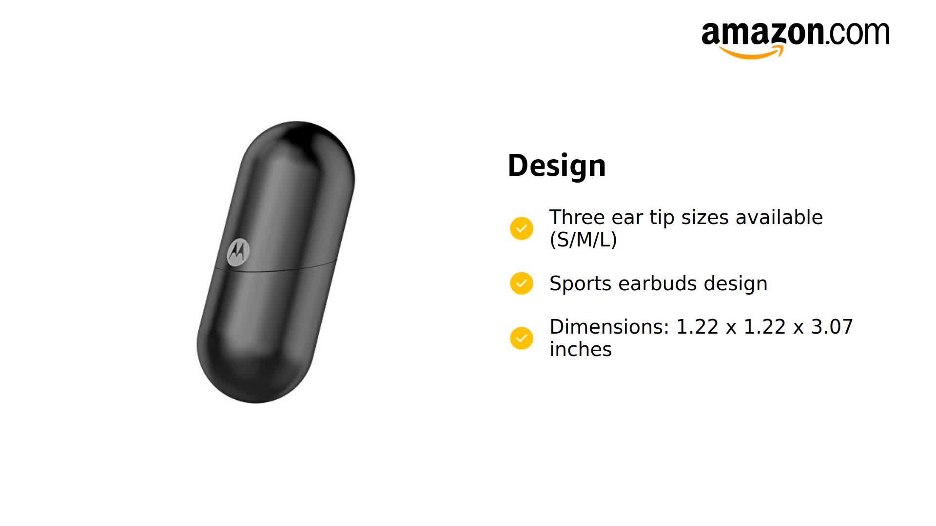 Amazon.com: Motorola MOTOLORA VERVEBUDS 400 Auriculares Bluetooth