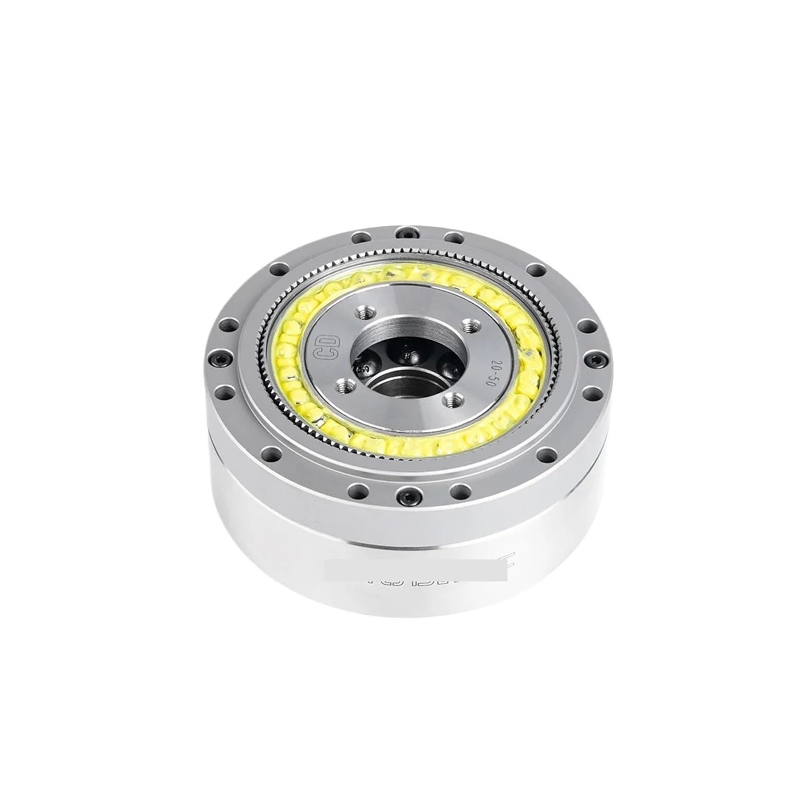 SHD-20 Series 70mm Harmonic Drive Hollow Flat High Torque 100 Ratio Harmonic Reducer for Nema 34 86mm Stepper Motor Reducer(100)