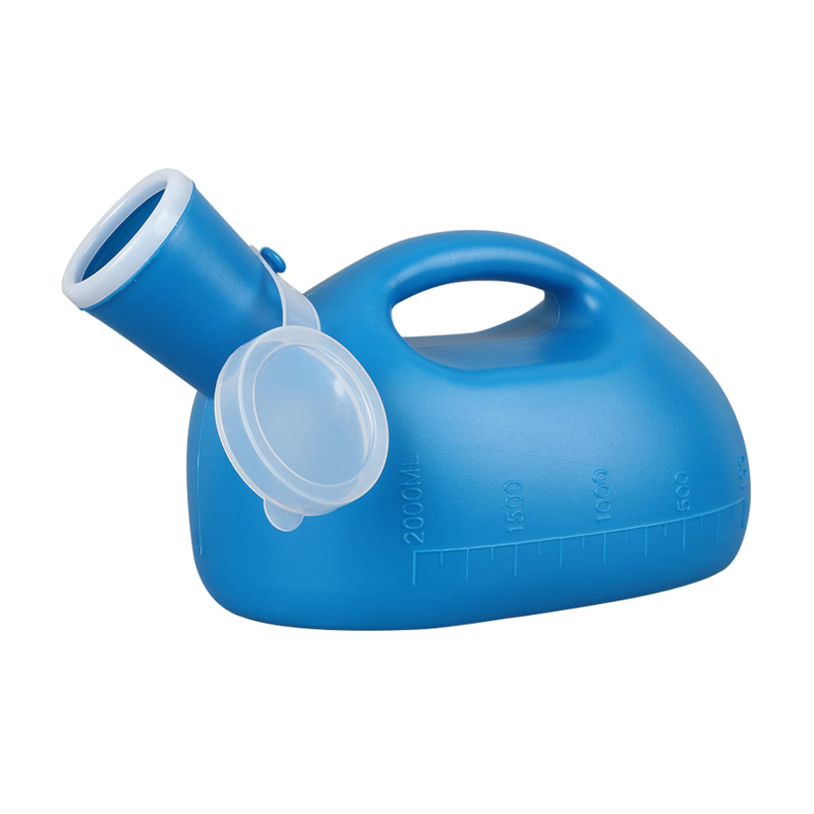 YNGJUENCP Urinals for Men,2000Ml Super Large Capacity Portable Male Urine Cups Home Bed with Lid Pee Bottles for Men(Size:4pcs)