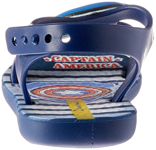 Slide Ipanema Marvel Baby Bebê Menino S: Azul/G: Azul/Branco 23/24