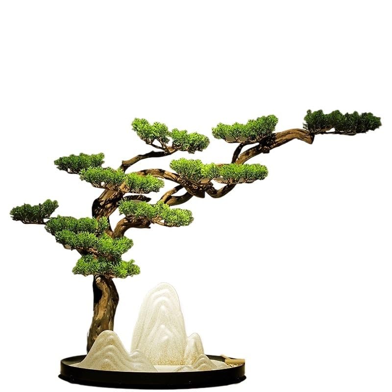 Bonsai pin artificiel zen fausse plante intérieur décorative