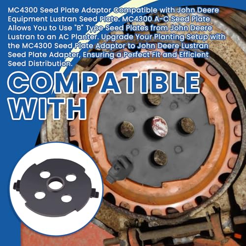 Adaptador de placa de semillas MC4300 compatible con John Deere 3