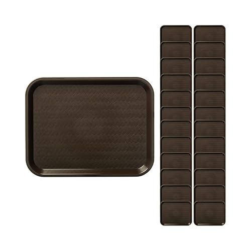 Carlisle FoodService Products CT101469 Cafe Bandeja de plástico estándar para cafeteríacomida rápida, certificado NSF, libre de BPA, 14 pulgadas de