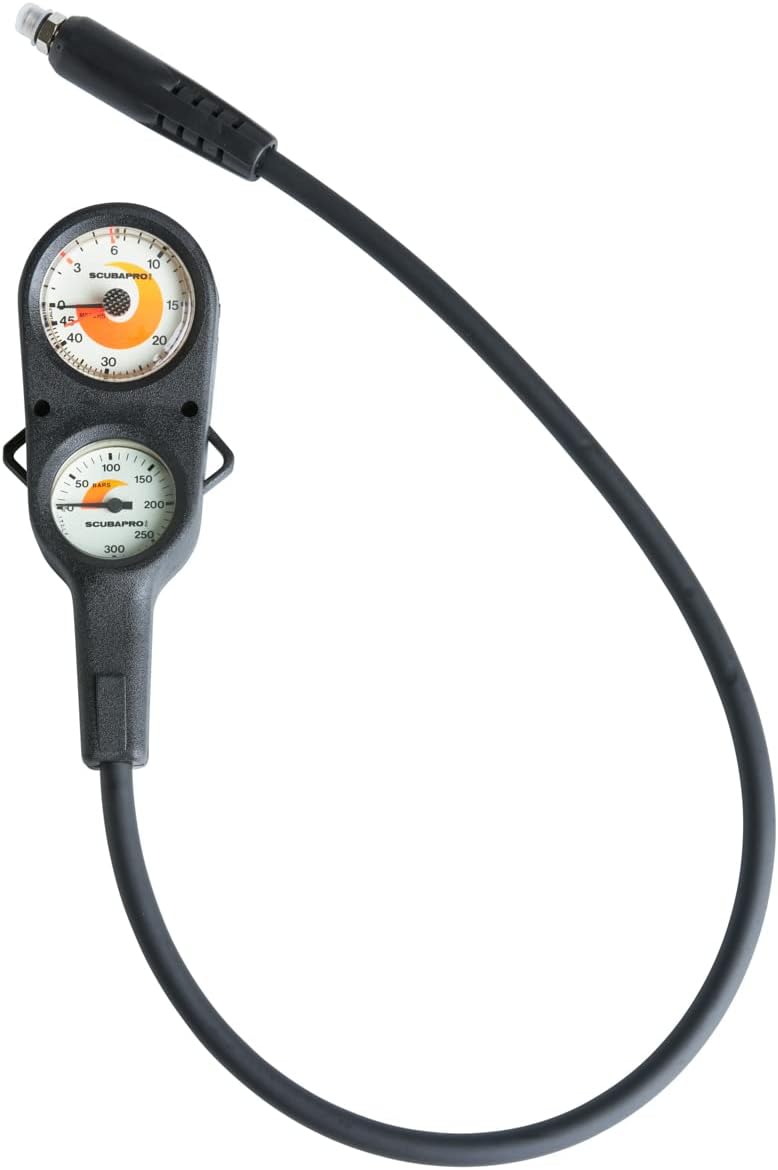 SCUBAPRO 2Gauge Diving Console, Metric Analog Diving