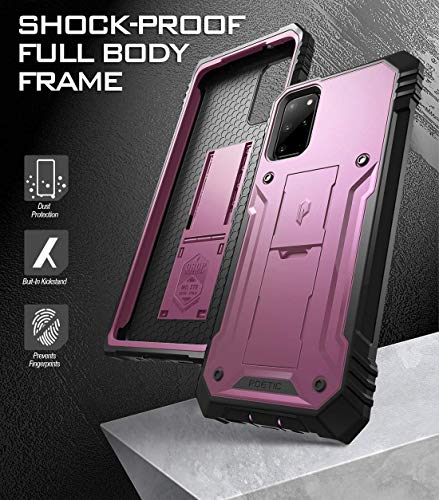 Coque Samsung S20+ antichoc violette protège efficacement des chutes