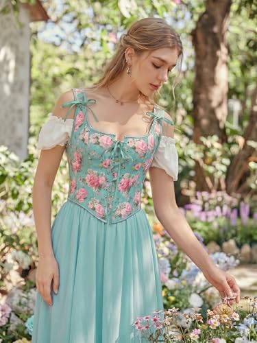 Image of Scarlet Darkness Women Renaissance Corset Pirate Bustier Top Bodice Bodyshaper