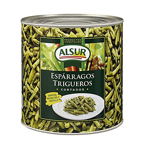 Espárragos Verdes Trigueros Cortados Delgados Alsur Especial Revueltos Y Tortillas Lata 2500 G Primera