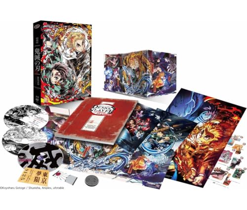 Demon Slayer - Film : Le train de l'infini - Collector - Coffret A4 Combo Blu-ray + DVD + CD Audio