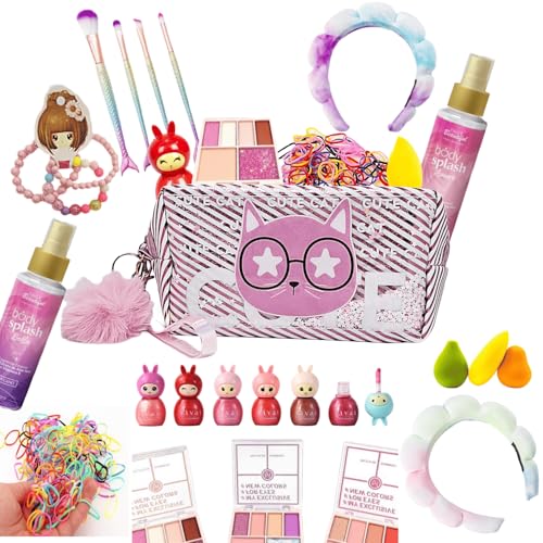 Kit Maquiagem Infantil Completo Para Crianças de 7 a 12 anos