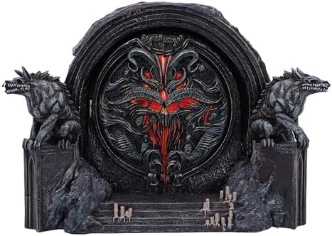 Nemesis Now Diablo IV Hells Gate Box 15,5 cm, resina, preta, merc...