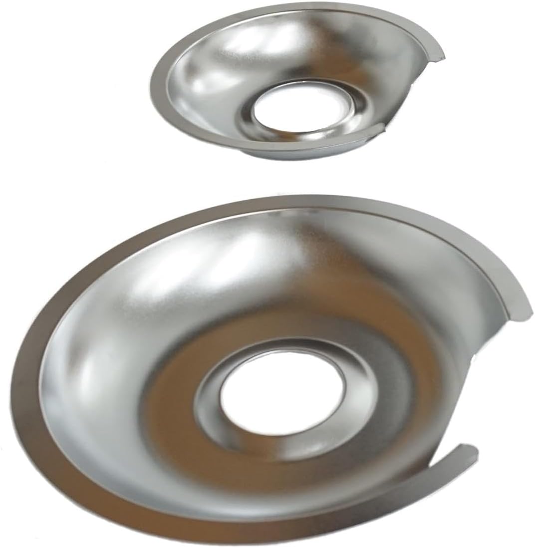 #US Replace Parts for Jenn-Air Range Stove Cooktop Drip Pan Set 715877 & 715878 (qtruoq-100425-3343)