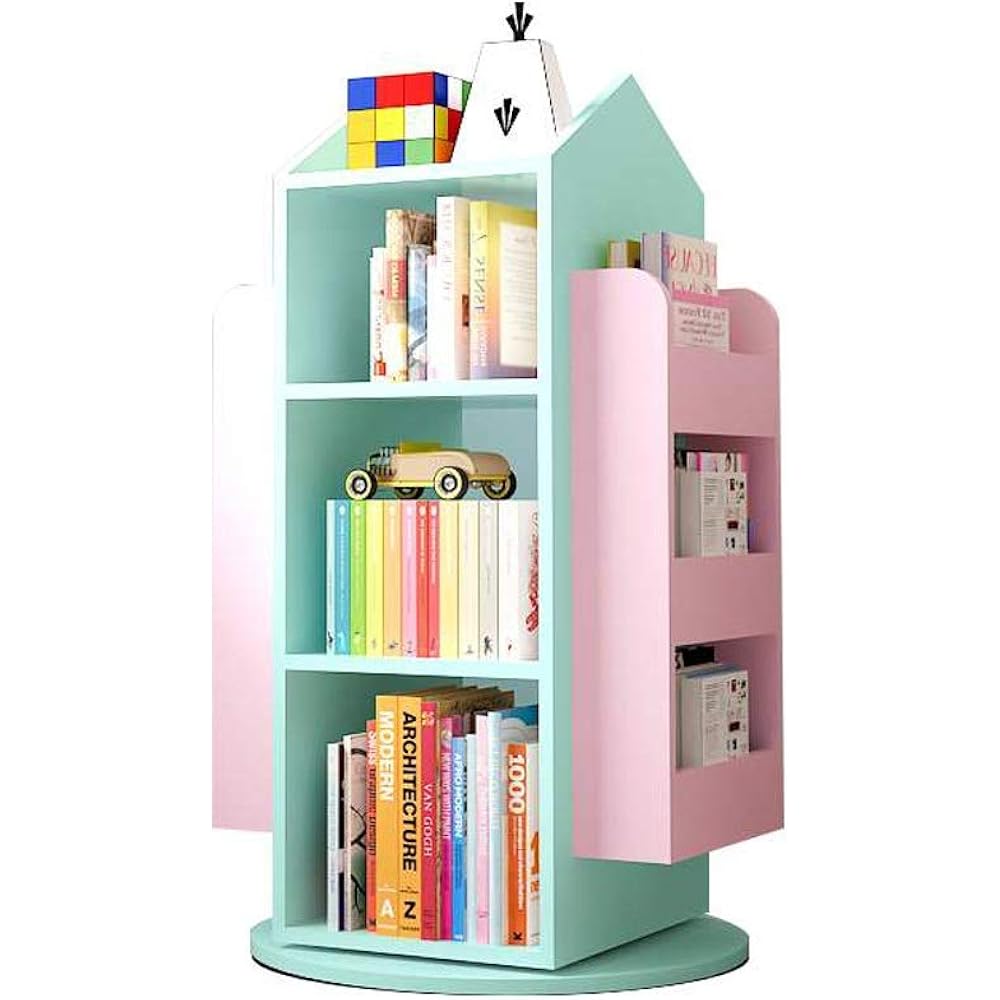 YADSHENG Vintage End Tables Children's Bookcase Storage