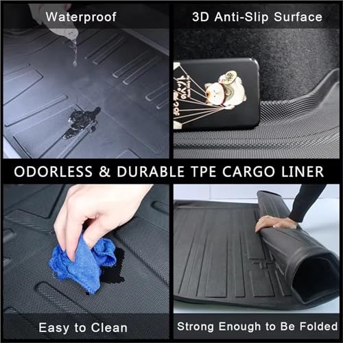 Tapis de coffre pour Benz Classe A W177 V177 2019-2021 sur mesure - 3