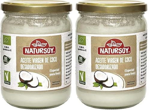 Aceite de Coco Desodorizado 400 gr (Paquete de 2)