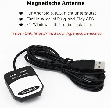 VK-162 G-Mouse USB GPS Dongle Navigationsmodul Externe GPS Antenne Remote Mount USB GPS Empfänger für Raspberry Pi Unterstützt Google Earth Windows Linux Geekstory