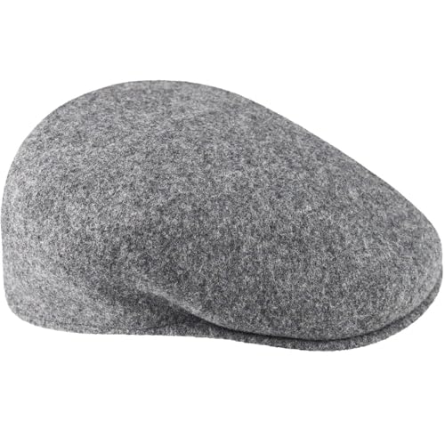 Kangol Wool 504 Flat Cap for Men and Women, Large, Flannel - Thumbnail 4