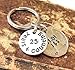 25 Years and Counting, Handmade Key Chain, 25th Anniversary, Gift for Husband, Gift for Wife, Wedding Year Quarter, Silver Anniversary