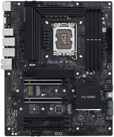 ASUS Pro WS W680-ACE IPMI Intel LGA1700 ATX workstation motherboard,2x PCIe 5.0x16 slot,DDR5,ECC memory,2x2.5 Gb Lan,3xM.2 slots,SlimSAS,BMC header,THUNDERBOLT4 Header,IPMI Expansion card bundled,ACCE