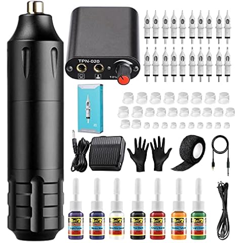 Kit completo de tatuaje profesional Solong Tattoo Pen Cover