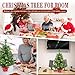 Gfilay 2ft Mini Christmas Tree with Lights,Small Table Top Pre-Lit Christmas Tree with 35 LED Lights - Portable for Room Decoration