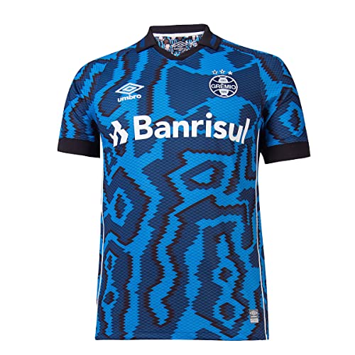 Camisa Umbro Grêmio 2021 Iii Classic Sem Número Preta Masculina