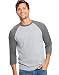 Hanes Unisex X-Temp Performance Baseball Tee, 42BA, L