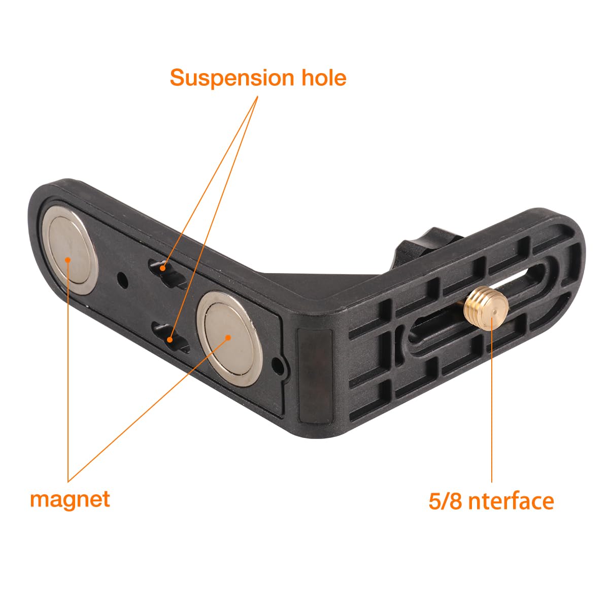 Level Bracket Snapklik.com : Magnetic Level Bracket, Durable L-Shape Level Wall ...