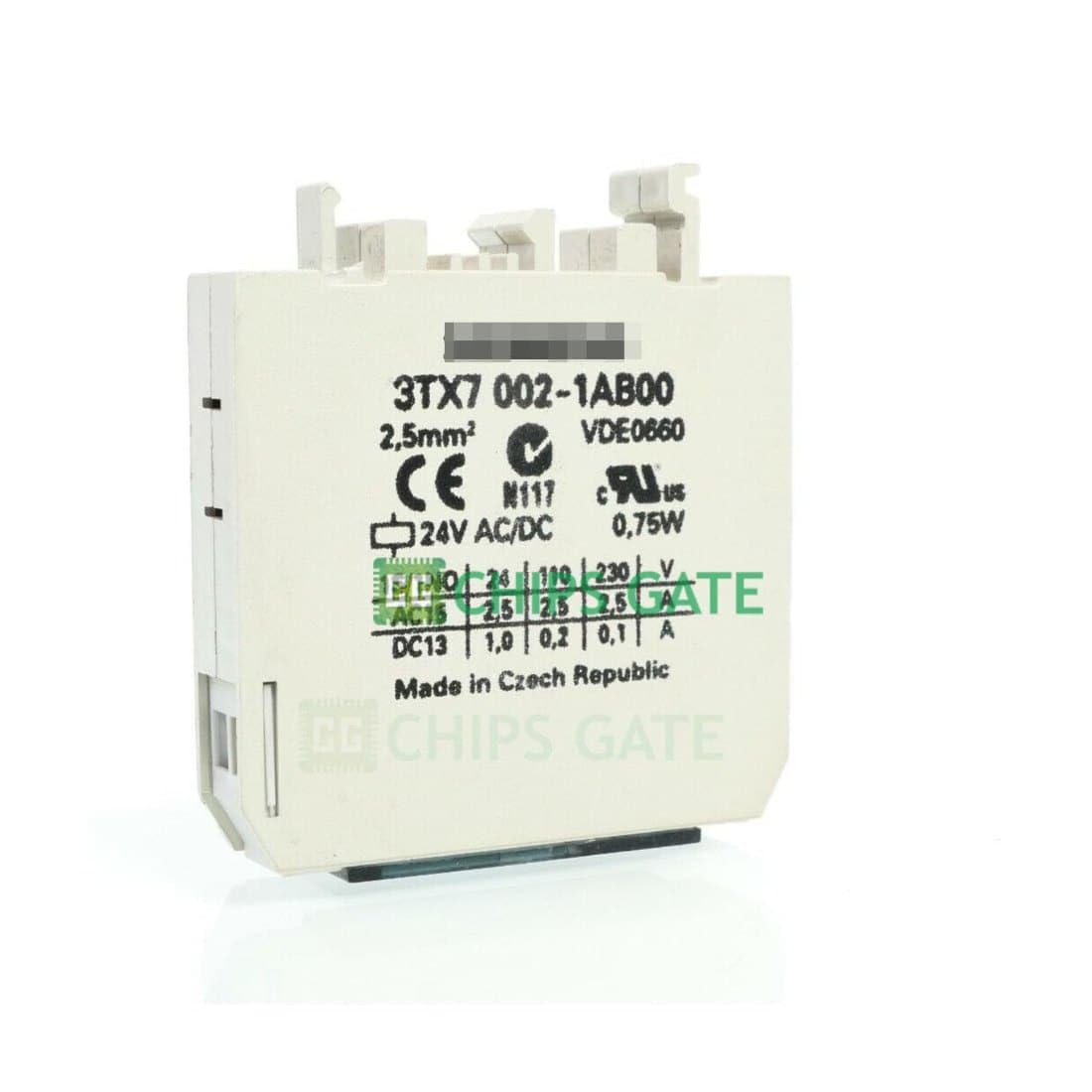 New 3TX7002-1AB00 Coupling Relay with NO Contacts 3A 24AC/DC