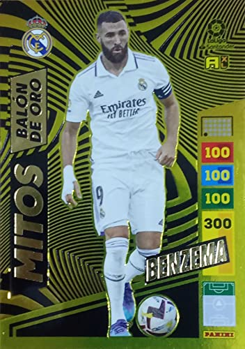 MITOS Benzema Balon de Oro Adrenalyn XL 2022-2023…