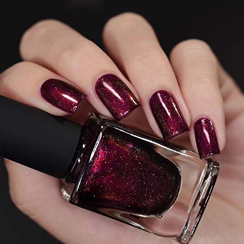 Image of ILNP Royalty - Deep Claret Holographic Nail Polish