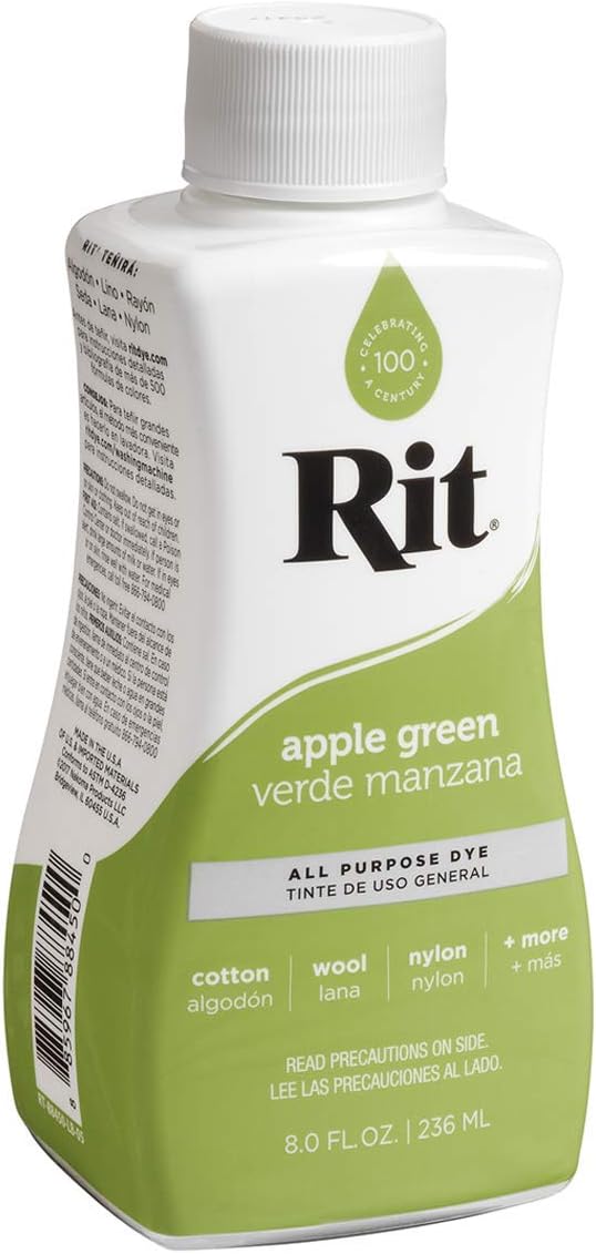 All-Purpose Liquid Dye, Apple Green, 8 Fl Oz