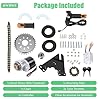 Electric Bike Conversion Kit, 36V 350W Thumb Kit E-Bicycle Kit, Mountain Bike Conversion Custom for Mountain Bike Conversion #5