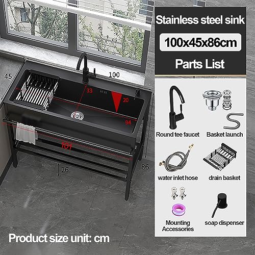 Lavelli da Cucina Nero,Lavandino da Esterno a