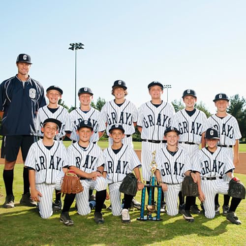 3 Pairs Soccer Baseball Softball Socks for Youth, Knee High Baseball Socks for Boys Girls Youth Men & Women4