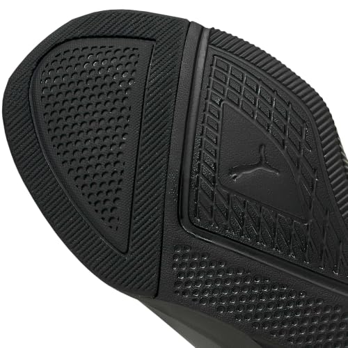 Image of PUMA Unisex Flyer Runner MESH Running Shoe, Black-Castlerock, 3.5 UK