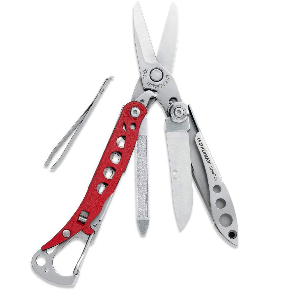 Amazon.com: LEATHERMAN - Style CS Keychain Multi-Tool, Stainless