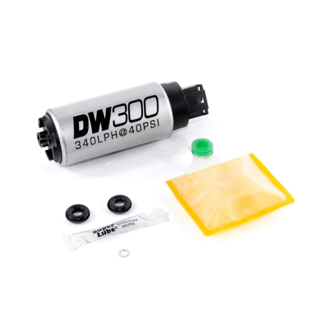 DeatschWerks Pompa paliwa DW 340lph do Mitsubishi Eclipse (turbo AWD) 95-98 EVO 8/9 03-06