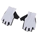Half Finger Cycling Gloves, Breathable Lightweight Bike Gloves for Men Women with 3D Printed Palm Pads, Shock Absorbing Anti Slip Road Biking