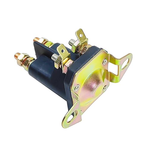 Miniatura 9 de Solenoide de arranque de 4 polos 12V 145673 146154  Apto para cortacésped Craftsman Husqvarna Poulan Toro Trombetta Simplicity  Reemplazo # 175141,