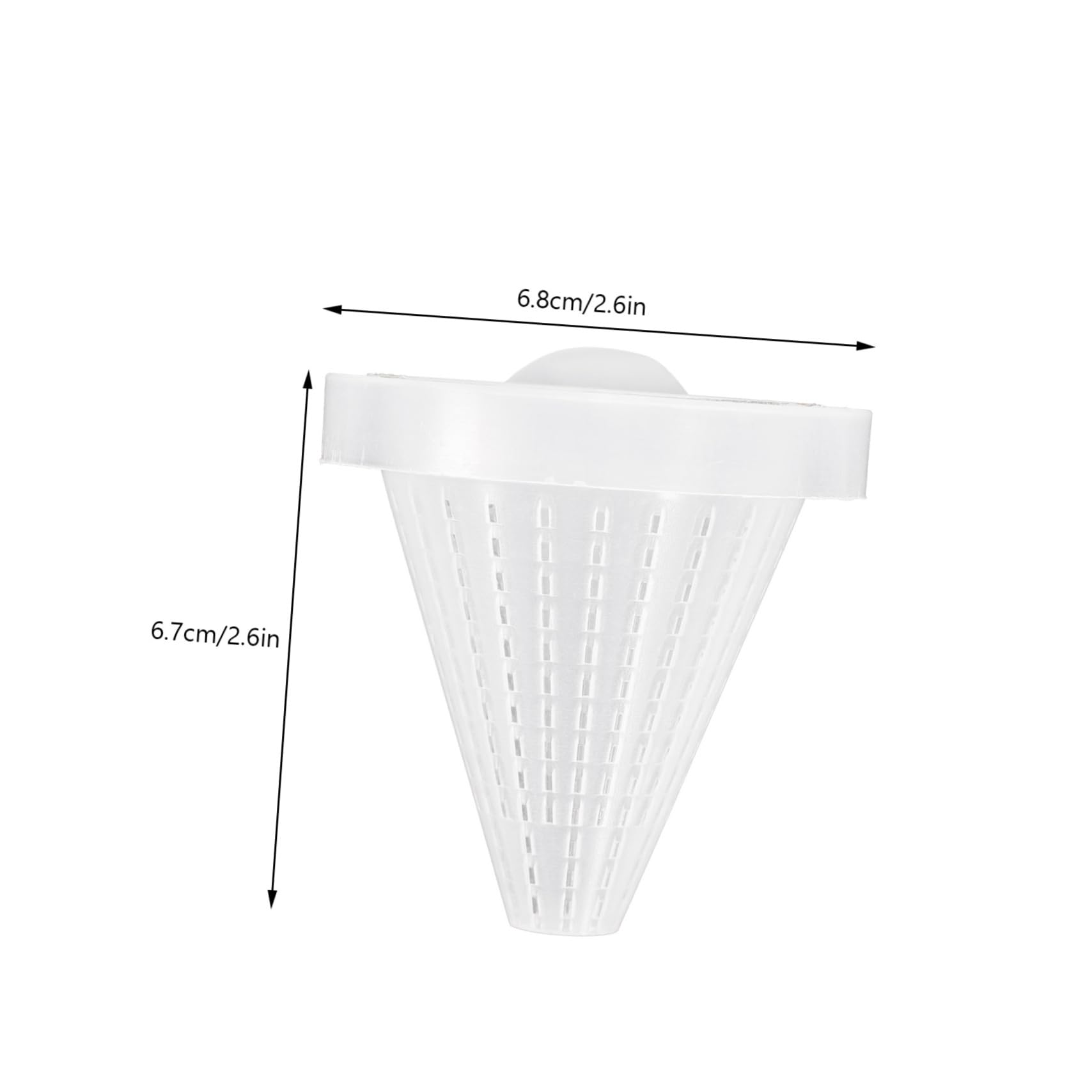 GANAZONO 10pcs Worm Feeding Cone Discus Cone Betta Fish Food Aquarium for Fish Tank Mugs Fish Tanks Container Small Gold Fish Tank Net Funnel Worms Teacup Fish Food Feeder Cups Dispenser