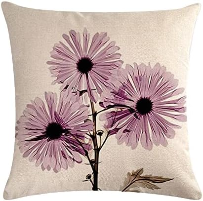 VIGVOG Set of 4 Outdoor Pillow Covers, Waterproof Decorative Blue Patio Garden Cushion Cover Sofa Pack of 4 Pillow Case 18 X 18 Inch (Waterproof-13)
