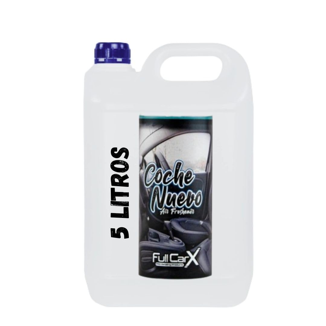 AutoFullCar - Ambientador Aroma a Coche Nuevo FullCarX - Formato 5 Litros - Aroma Duradero Concentrado Para Interior de Vehículo y Uso Profesional